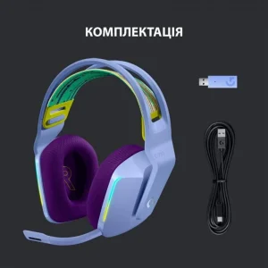 Гарнітура Logitech G733 Lilac (981-000890) UA