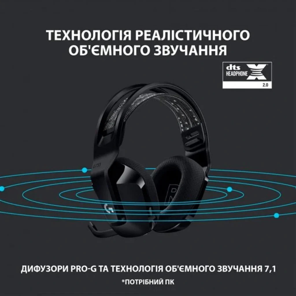 Гарнітура Logitech G733 Black (981-000864) UA