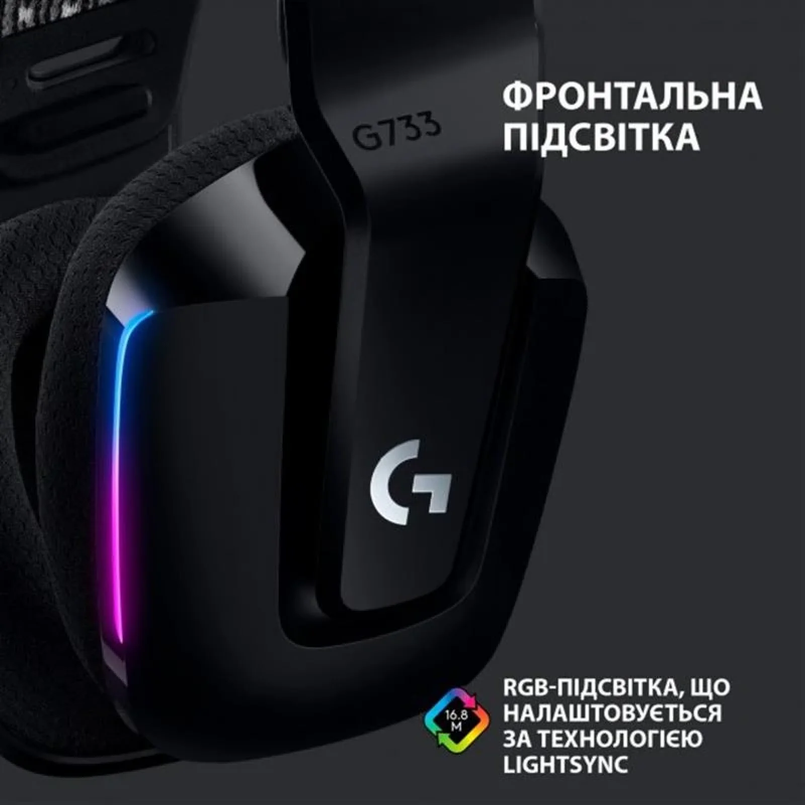 Гарнитура Logitech G733 Black (981-000864) UA