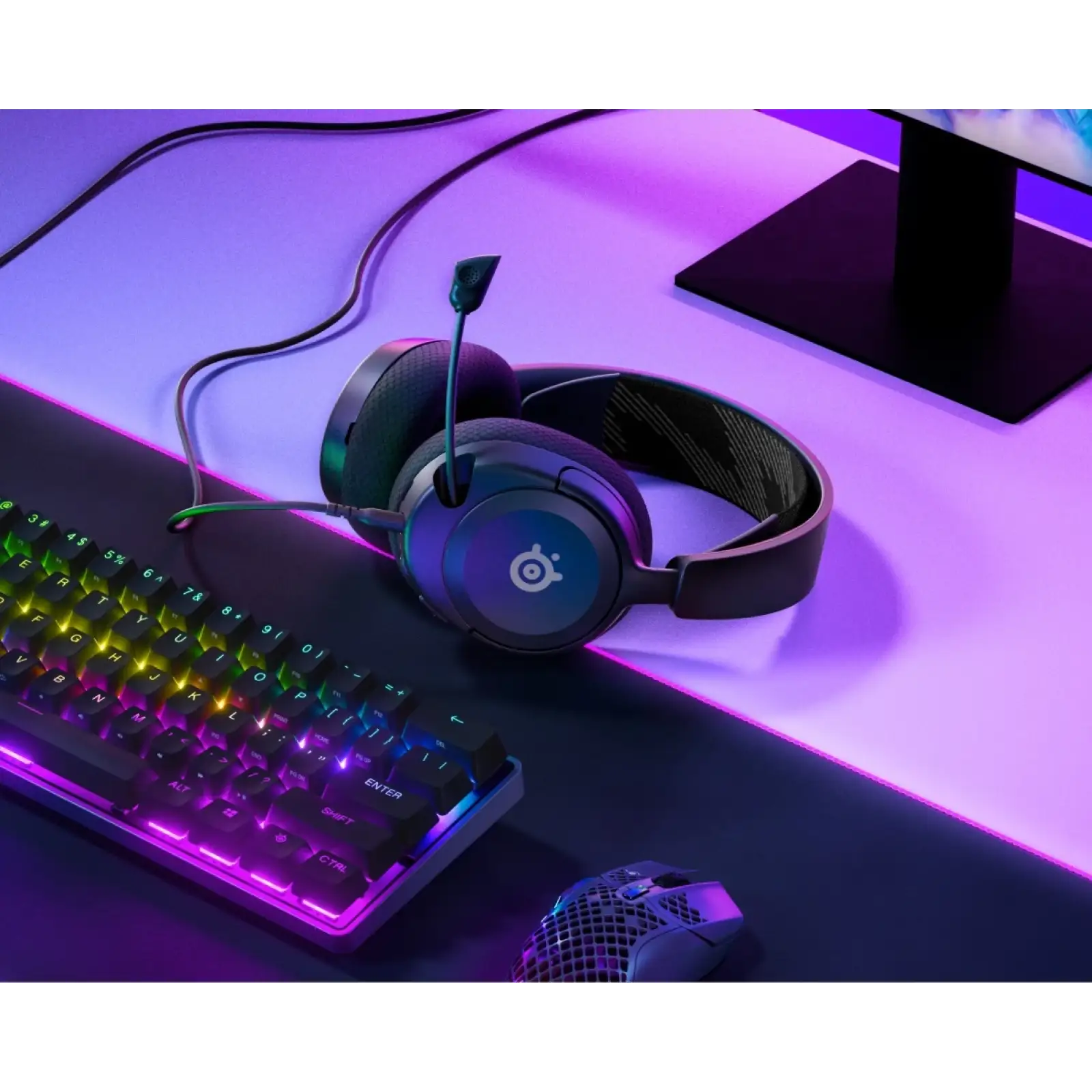 Гарнітура SteelSeries Arctis Nova 1 Black (61606) UA