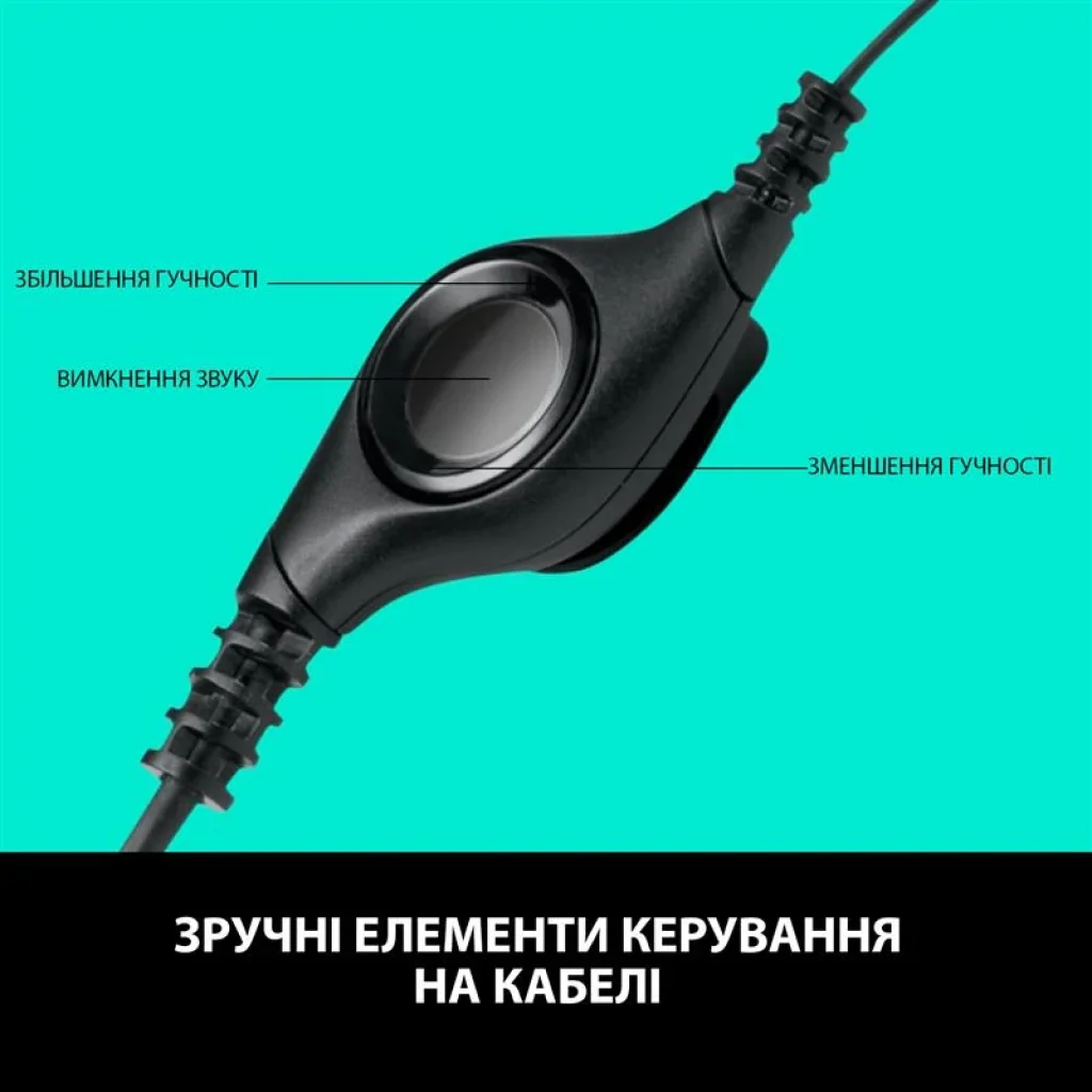 Гарнітура Logitech H390 USB (981-000406) UA