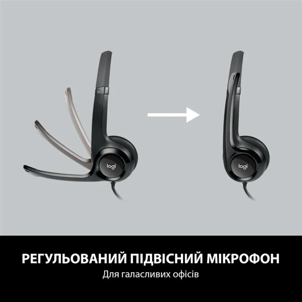 Гарнітура Logitech H390 USB (981-000406) UA