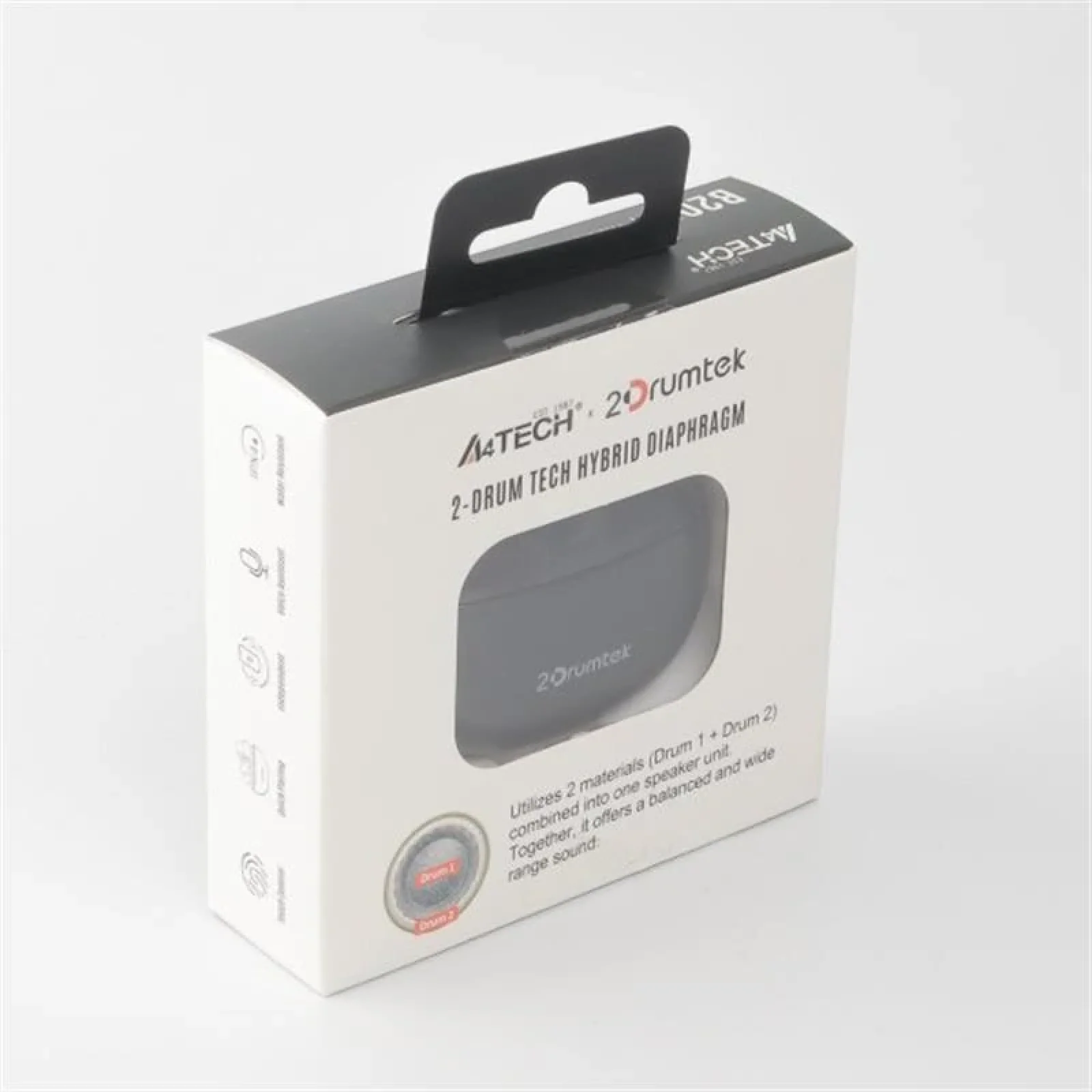 Bluetooth-гарнітура A4Tech B20 Ash Grey, B20 (Ash Grey) UA