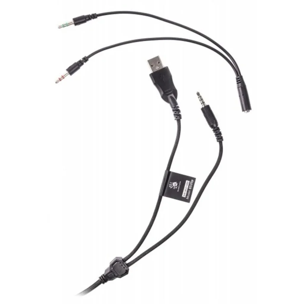 Гарнітура A4Tech Bloody G535P Black+Silver, G535P Bloody (Black+Silver) UA