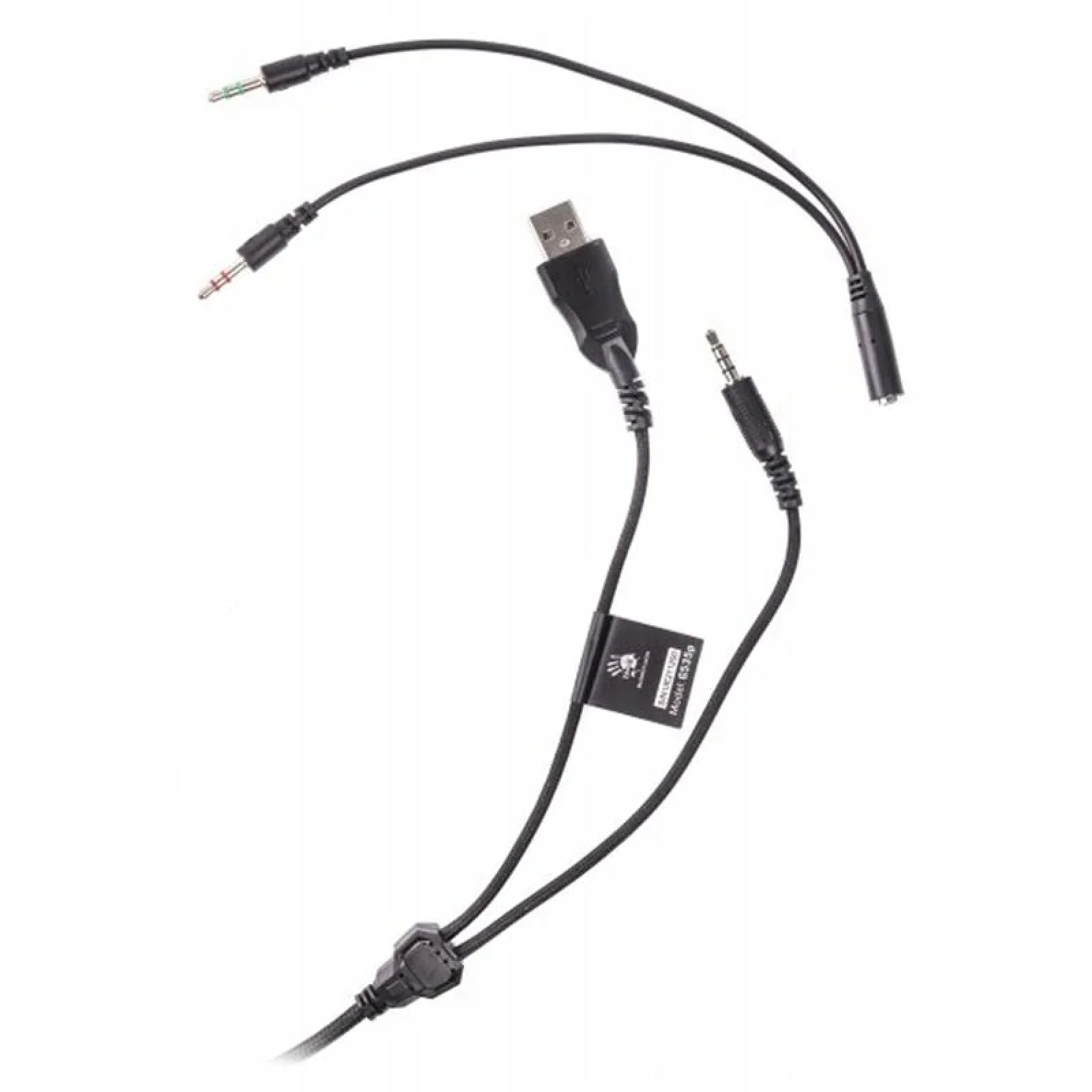 Гарнітура A4Tech Bloody G535P Black+Silver, G535P Bloody (Black+Silver) UA