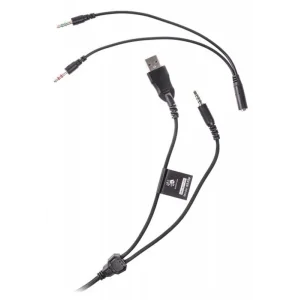 Гарнітура A4Tech Bloody G535P Black+Silver, G535P Bloody (Black+Silver) UA