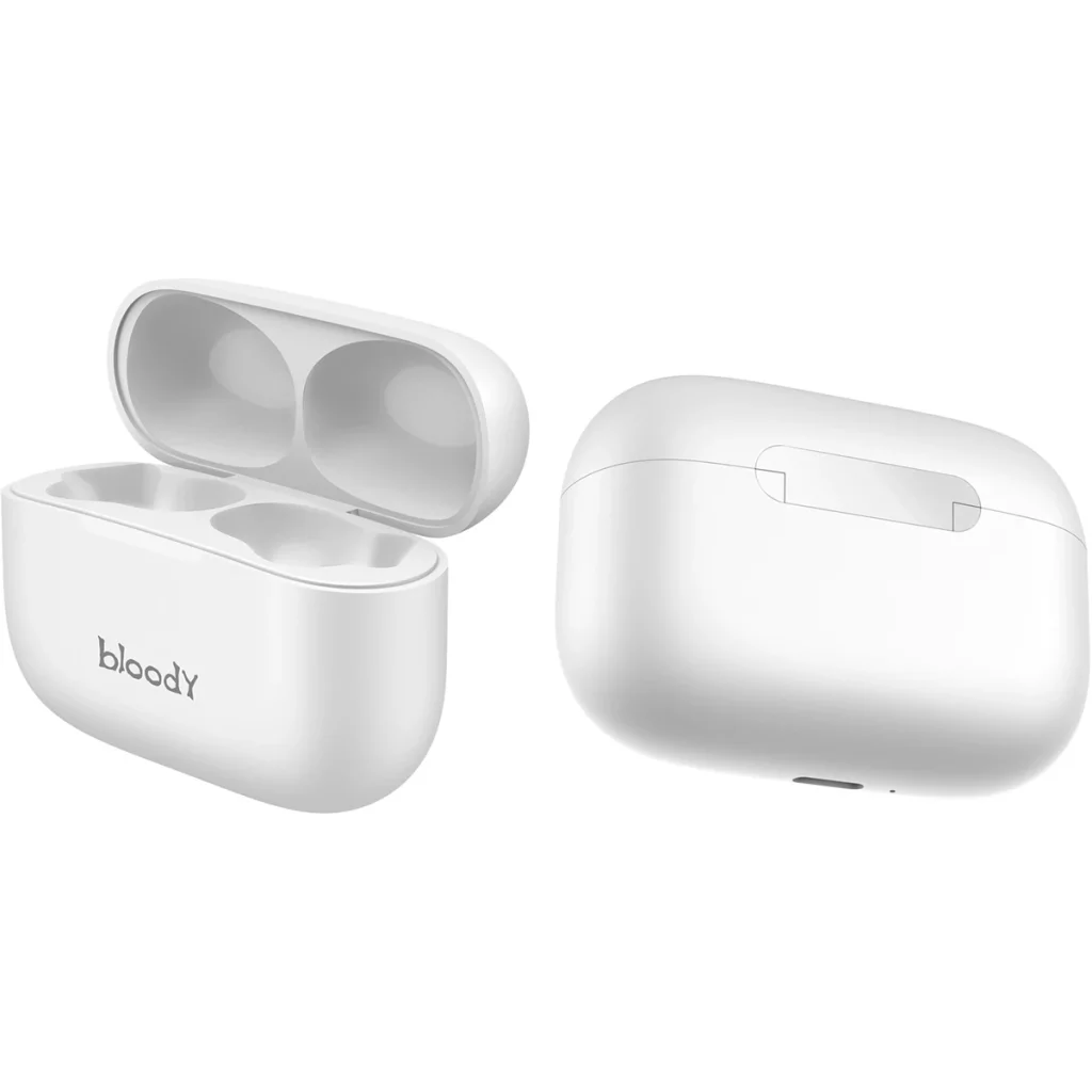 Bluetooth-гарнитура A4Tech Bloody M30 White, M30 Bloody (White) UA