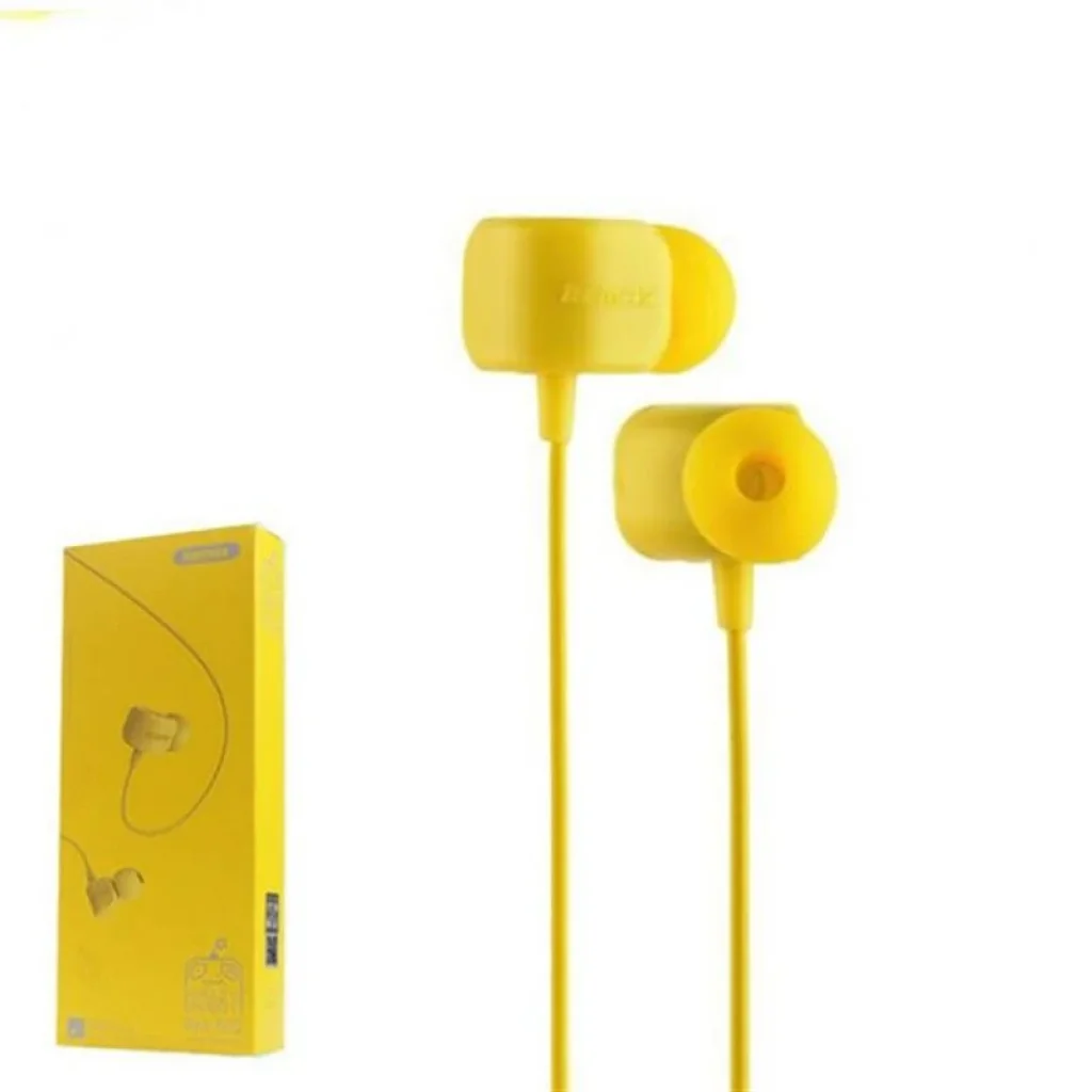 Гарнітура Remax RM-502 Yellow (6954851265078) UA