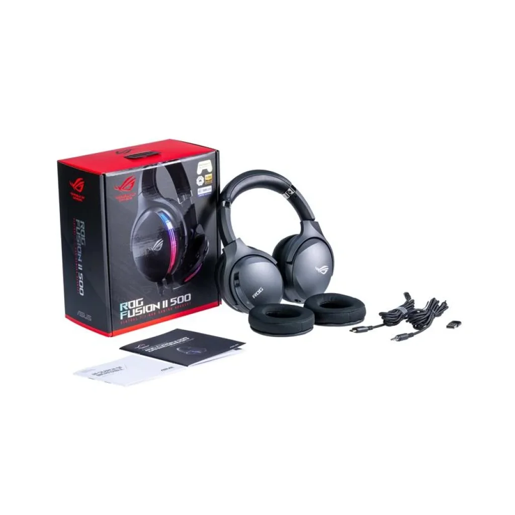 Гарнітура Asus ROG Fusion II 500 Black (90YH02W5-B2UA00) UA