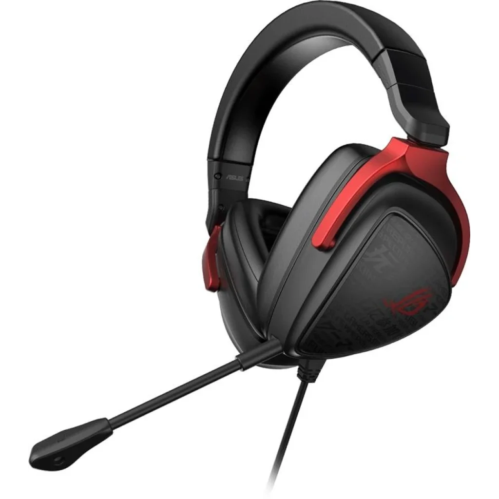 Гарнітура Asus ROG Delta S Core Black/Red (90YH03JC-B1UA00) UA