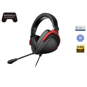 Гарнітура Asus ROG Delta S Core Black/Red (90YH03JC-B1UA00) UA