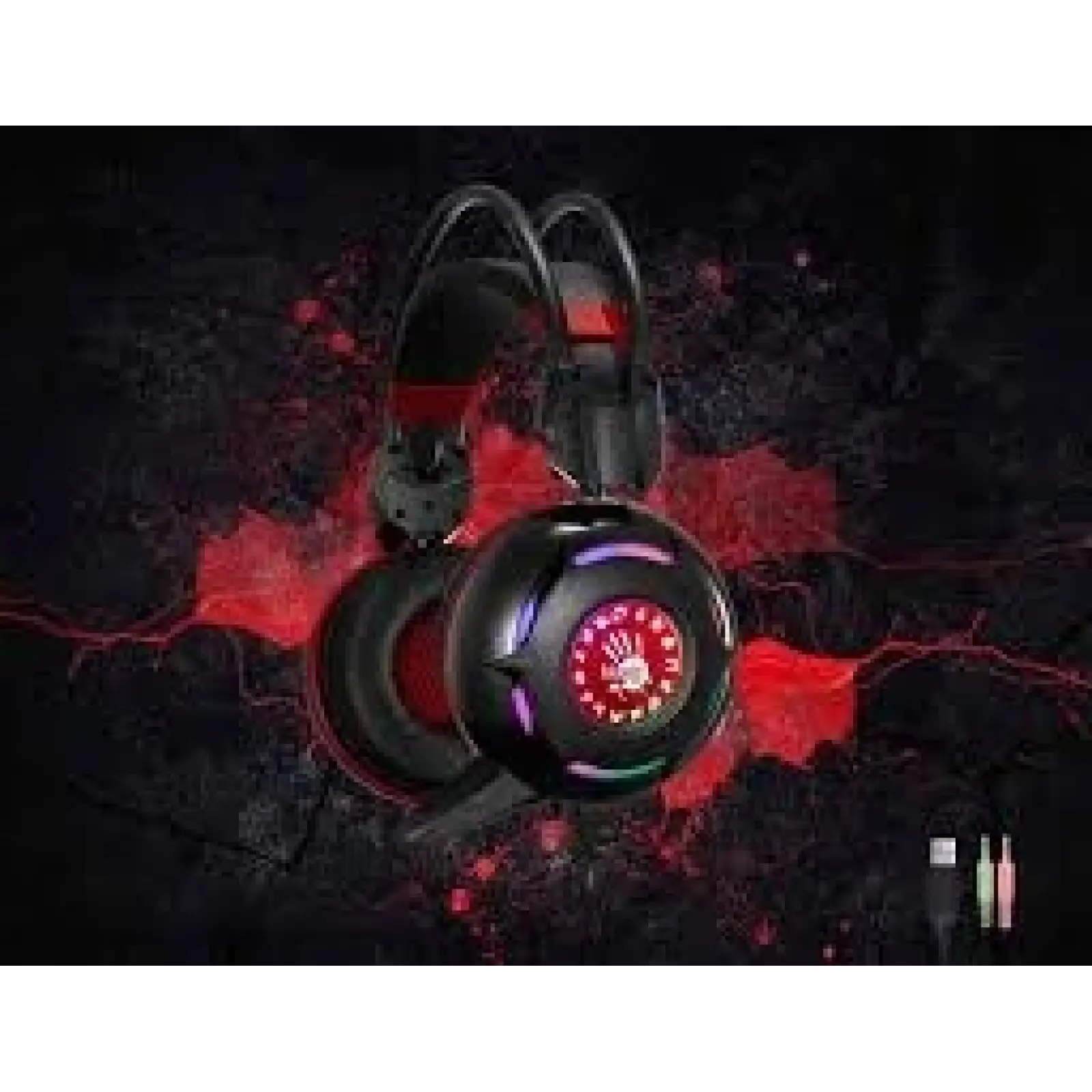 Гарнітура A4Tech Bloody G300 (Black+Red), G300 Bloody (Black+Red) UA