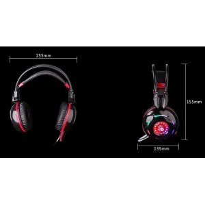 Гарнитура A4Tech Bloody G300 (Black+Red), G300 Bloody (Black+Red) UA