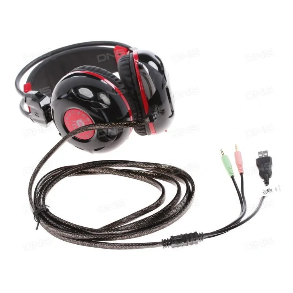 Гарнитура A4Tech Bloody G300 (Black+Red), G300 Bloody (Black+Red) UA