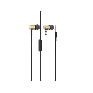 Гарнітура SkyDolphin SR28 Metal with mic Golden (HF-000472) UA