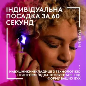 Гарнитура Logitech FITS True Wireless Gaming Earbuds Black (985-001182) UA