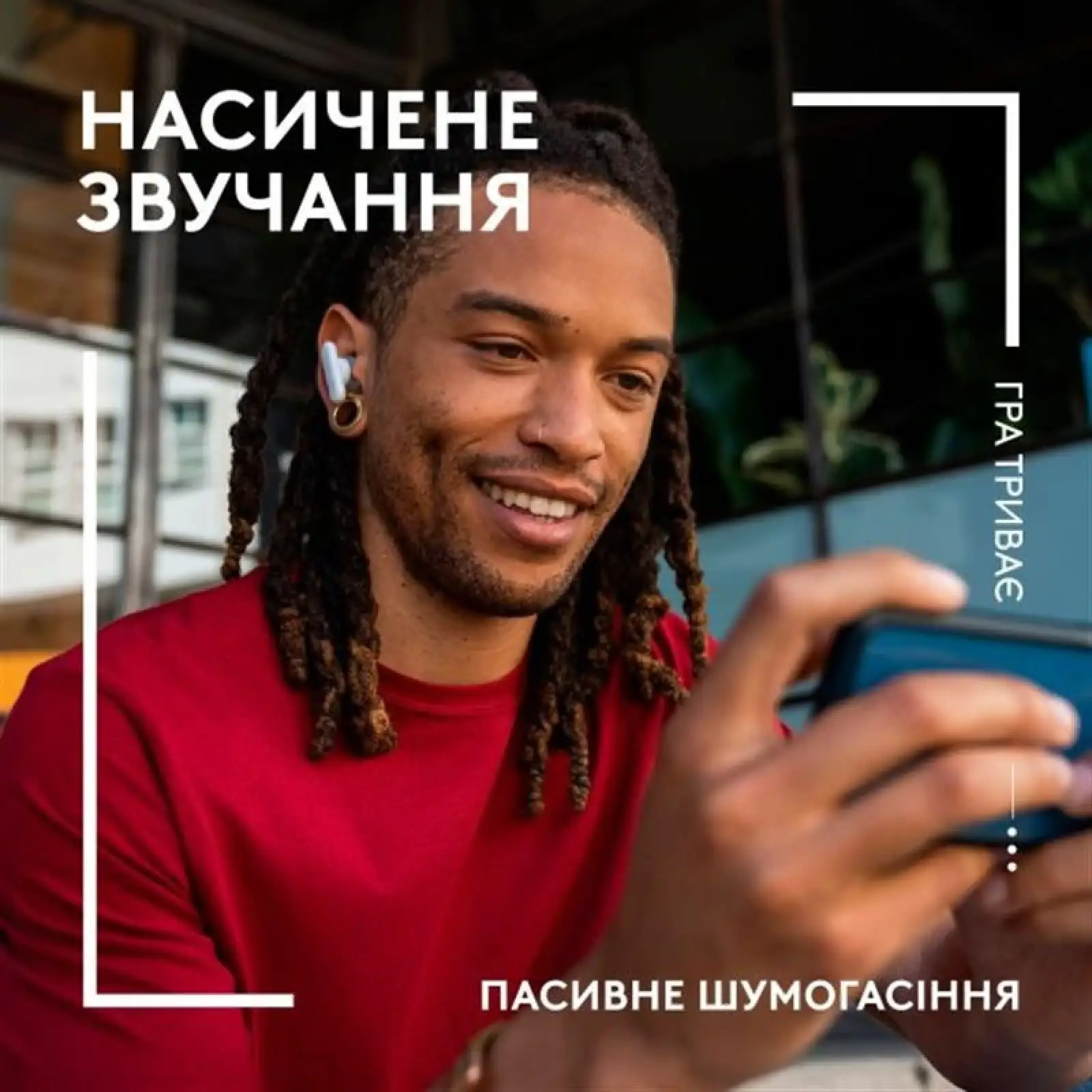 Гарнитура Logitech FITS True Wireless Gaming Earbuds Black (985-001182) UA