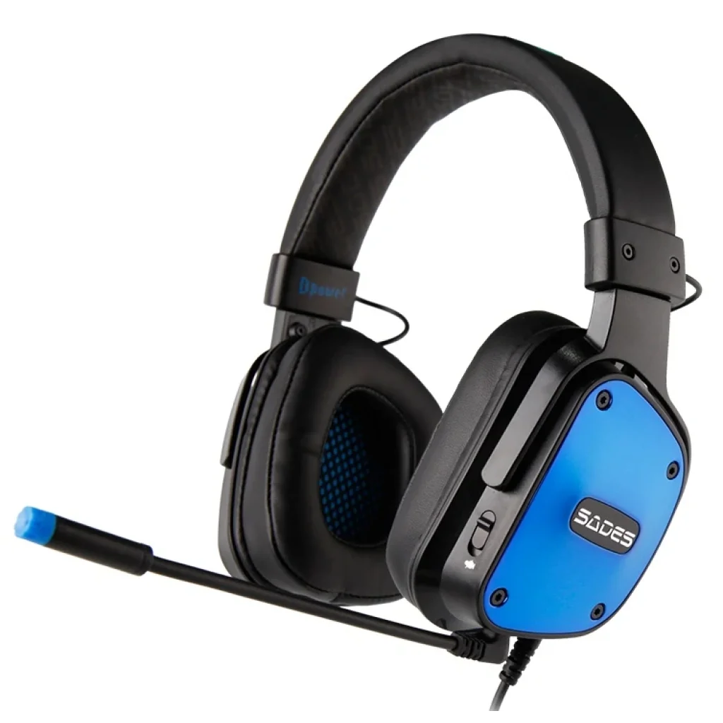 Гарнітура Sades SA-722 Dpower Black/Blue (sa722blj) UA