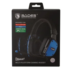 Гарнітура Sades SA-722 Dpower Black/Blue (sa722blj) UA
