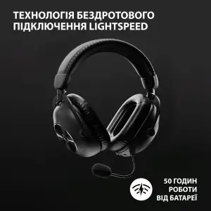 Навушники Logitech G Pro X2 Wireless LightSpeed Black (981-001263) UA