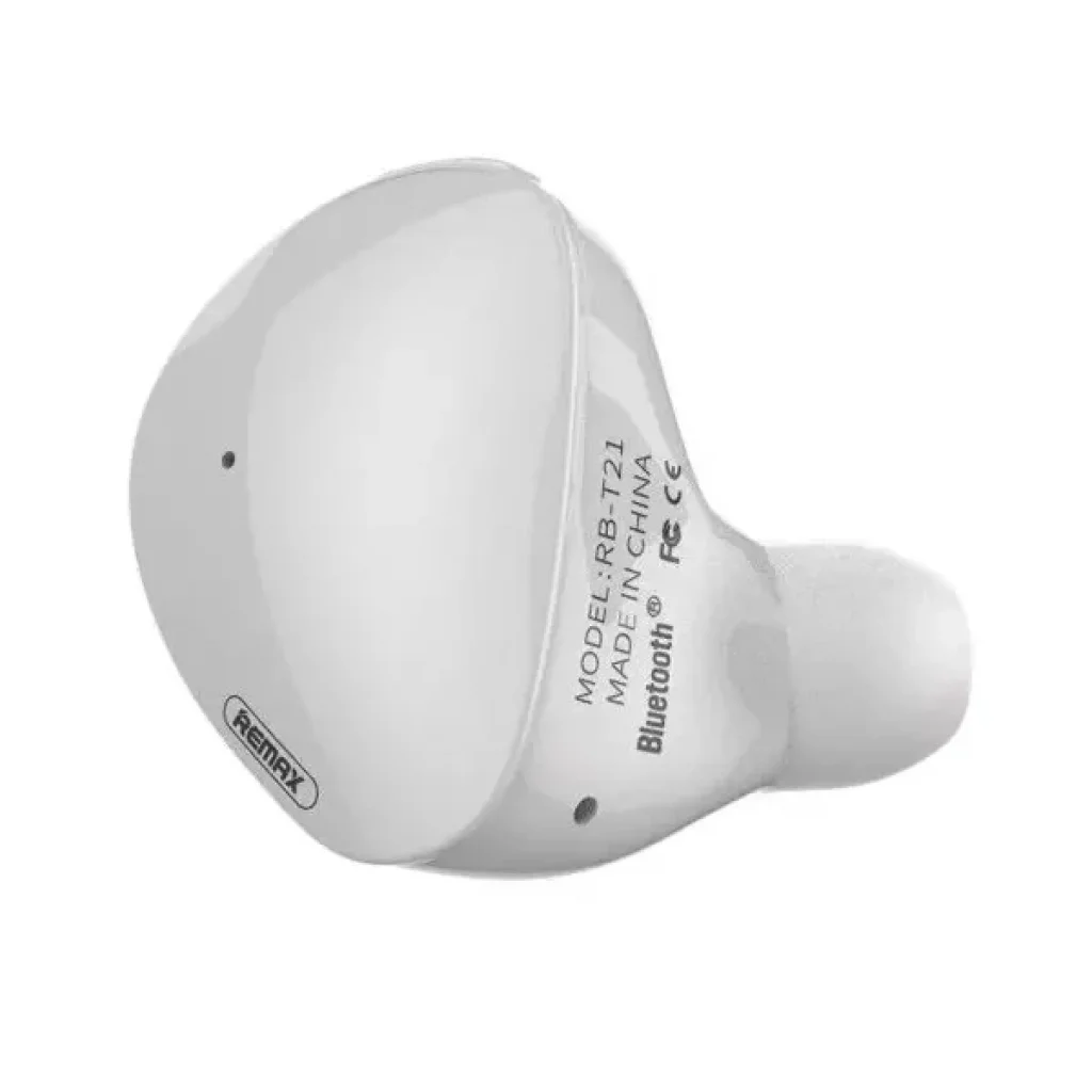 Bluetooth-гарнітура Remax RB-T21 White (6954851287896) UA