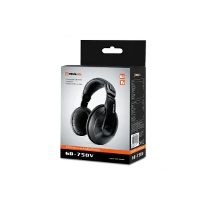 Гарнітура REAL-EL GD-750V Black, EL124200015 UA