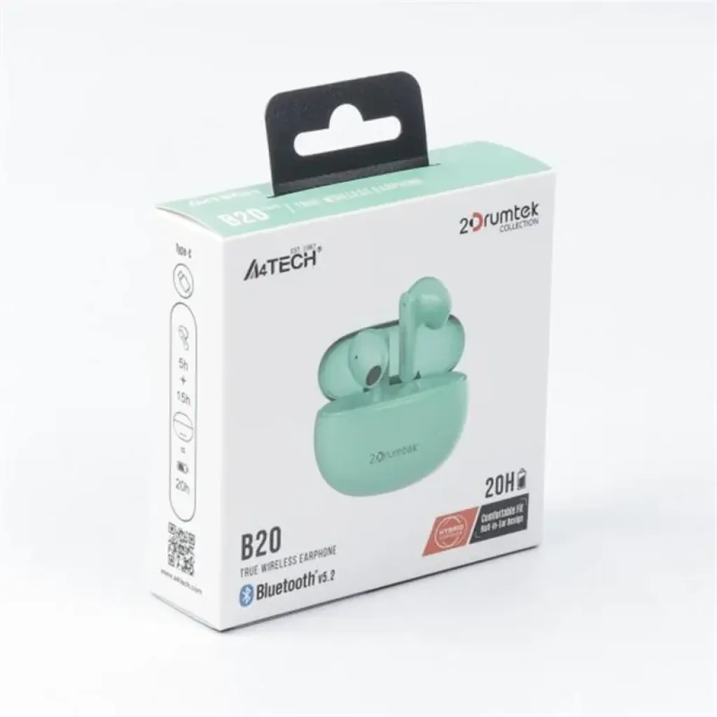 Bluetooth-гарнітура A4Tech B20 Mint Green UA