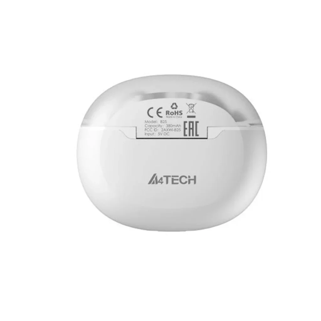 Bluetooth-гарнітура A4Tech B25 Grayish White, B25 (Grayish White) UA