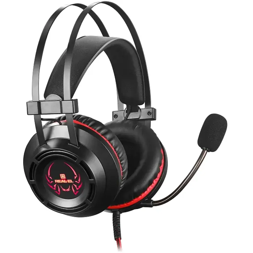 Гарнітура REAL-EL GDX-7450 Black, EL124100039 UA
