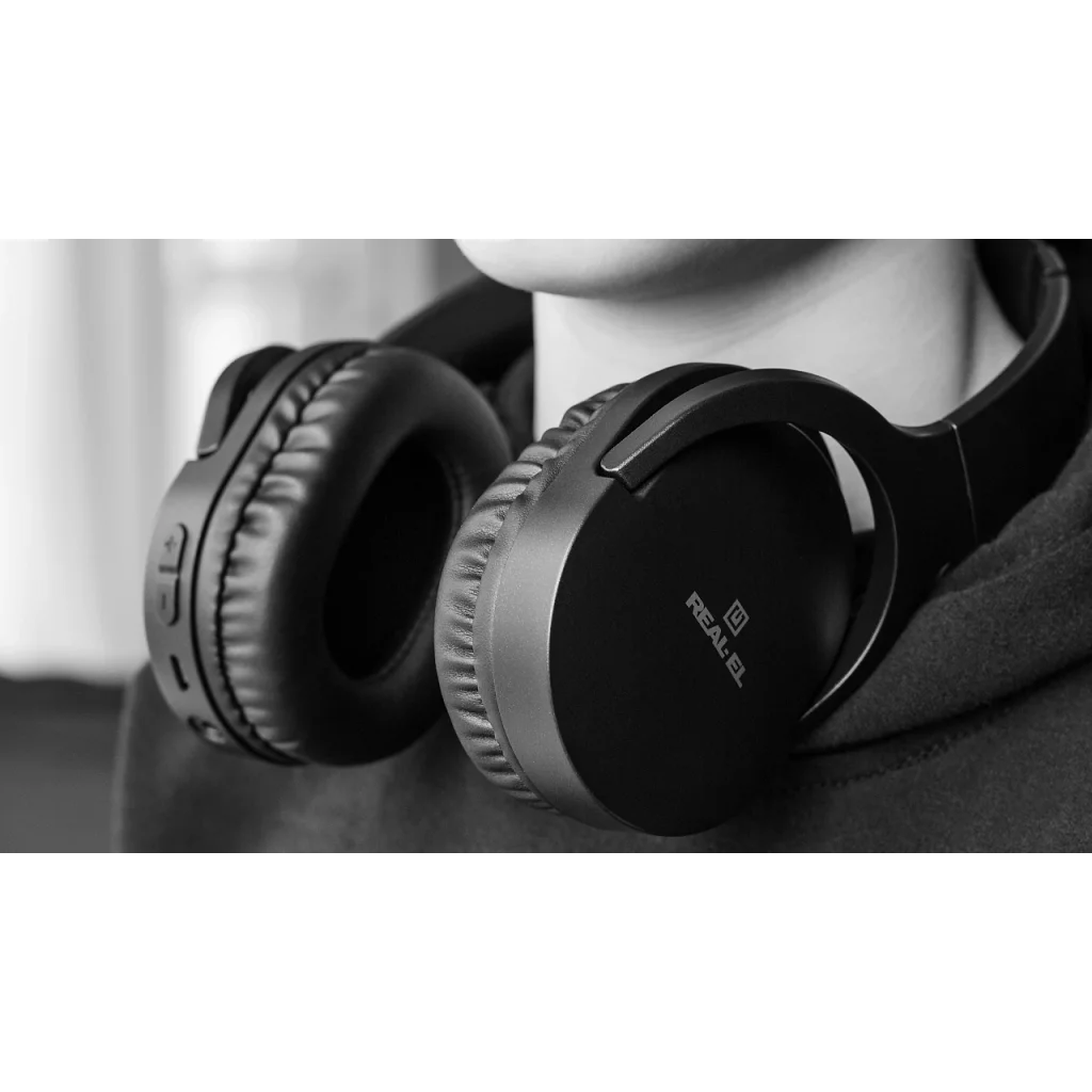 Bluetooth-гарнітура REAL-EL GD-850 Black, EL124100025 UA