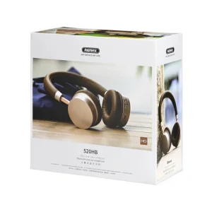 Bluetooth-гарнітура Remax RB-520HB Gold (6954851284857) UA