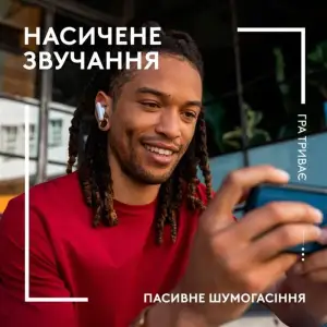 Гарнитура Logitech FITS True Wireless Gaming Earbuds White (985-001183) UA