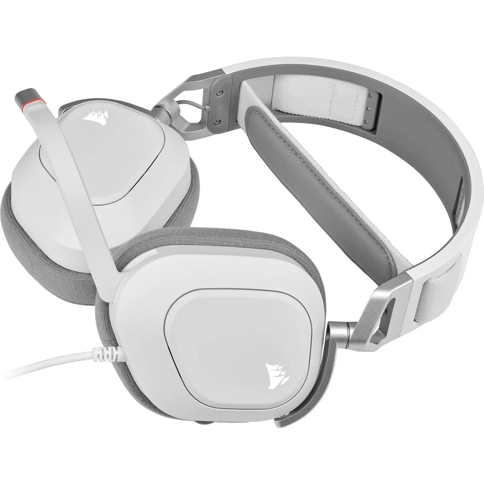 Гарнітура Corsair HS80 RGB USB Headset White (CA-9011238-EU) UA