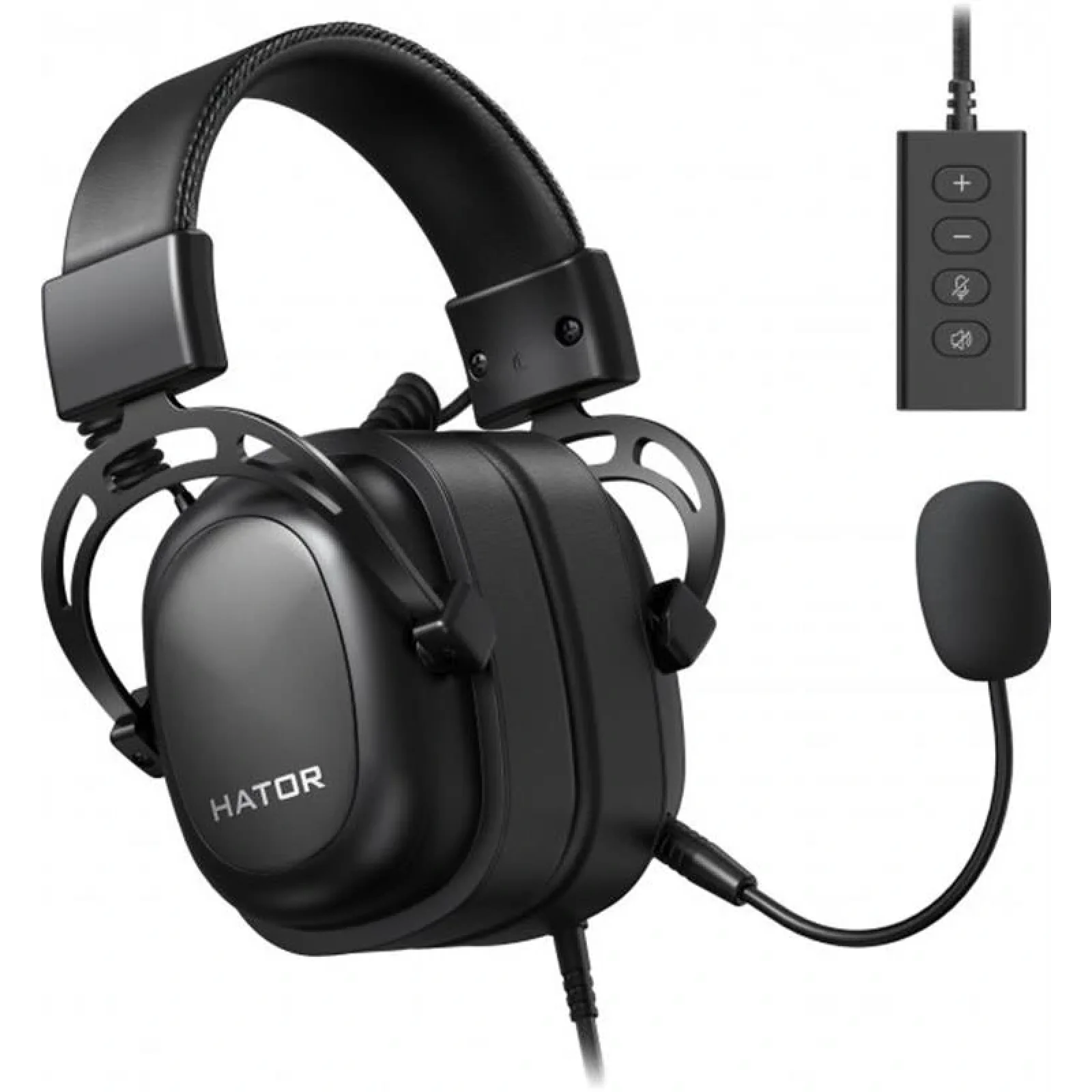 Гарнітура Hator Hypergang 2 USB 7.1 Black (HTA-940) UA