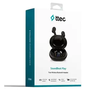 Bluetooth-гарнітура Ttec SoundBeat Play Black (2KM139S) UA