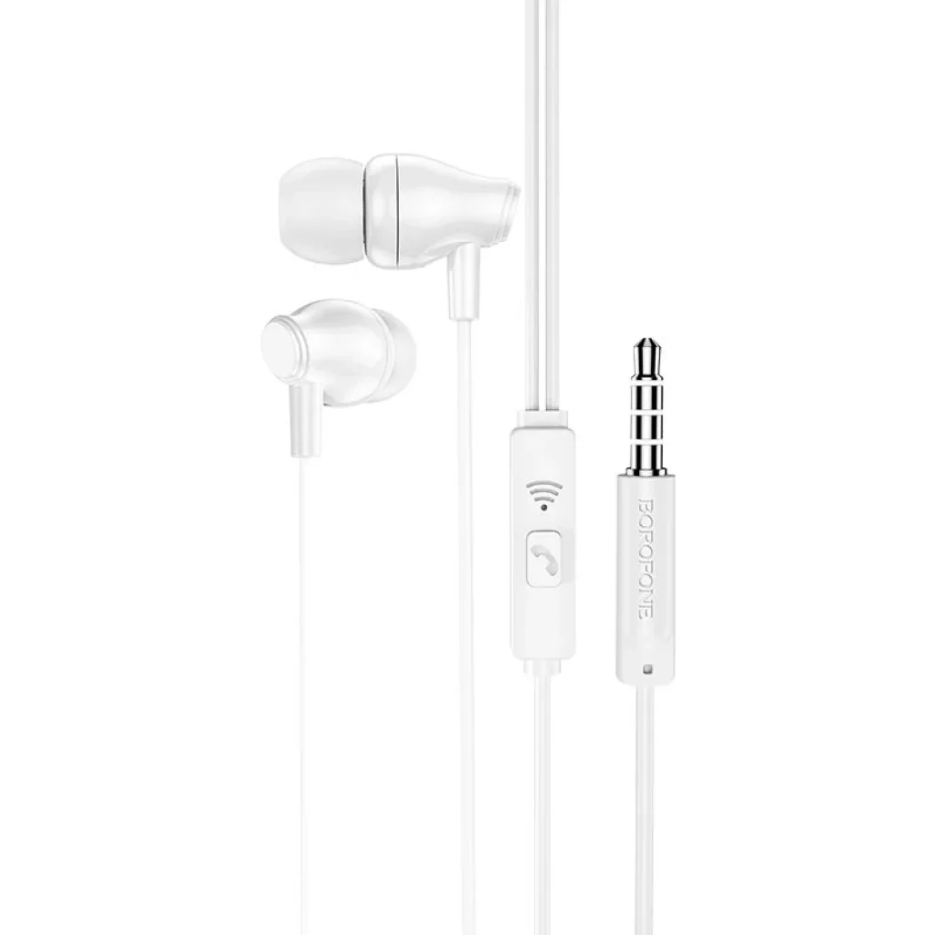 Гарнітура Borofone BM61 Wanderer White (BM61W) UA