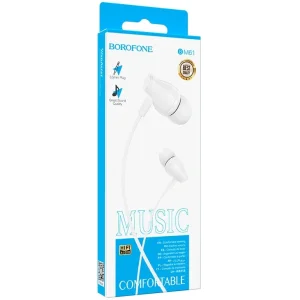 Гарнітура Borofone BM61 Wanderer White (BM61W) UA