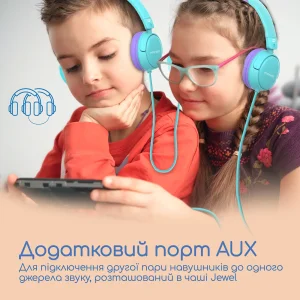 Гарнітура Promate Jewel Aqua UA