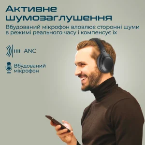 Bluetooth-гарнитура Promate Concord Black, concord.black UA