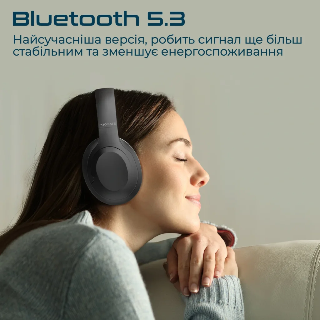 Bluetooth-гарнитура Promate Concord Black, concord.black UA