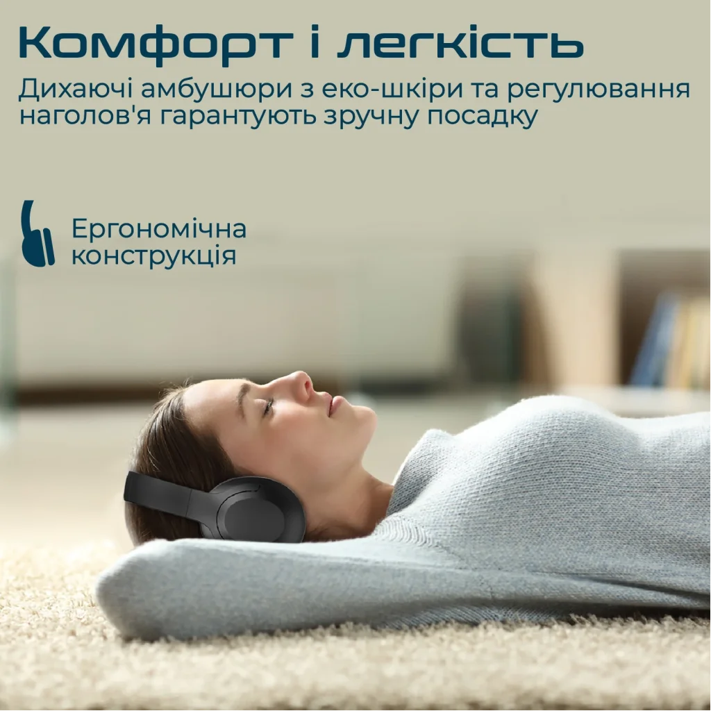 Bluetooth-гарнитура Promate Concord Black, concord.black UA