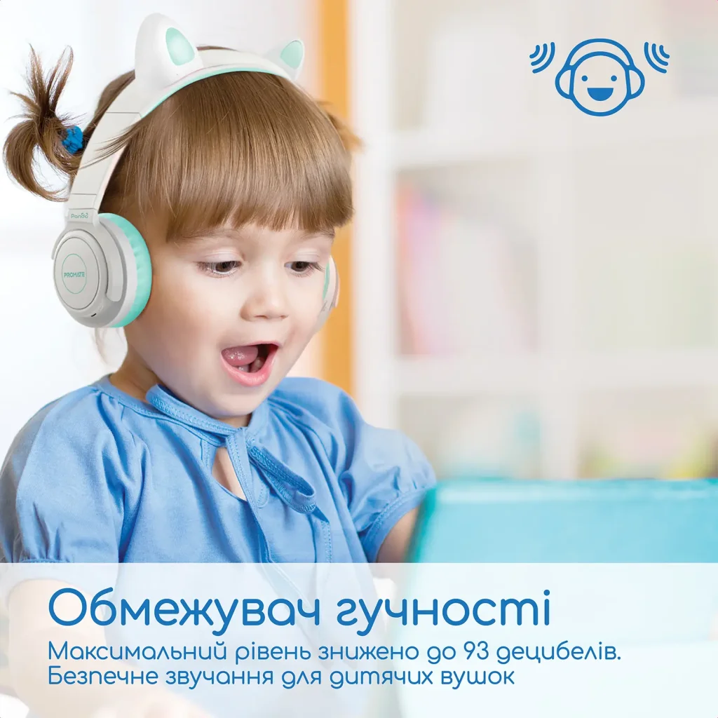 Bluetooth-гарнитура Promate Panda Bubblegum UA