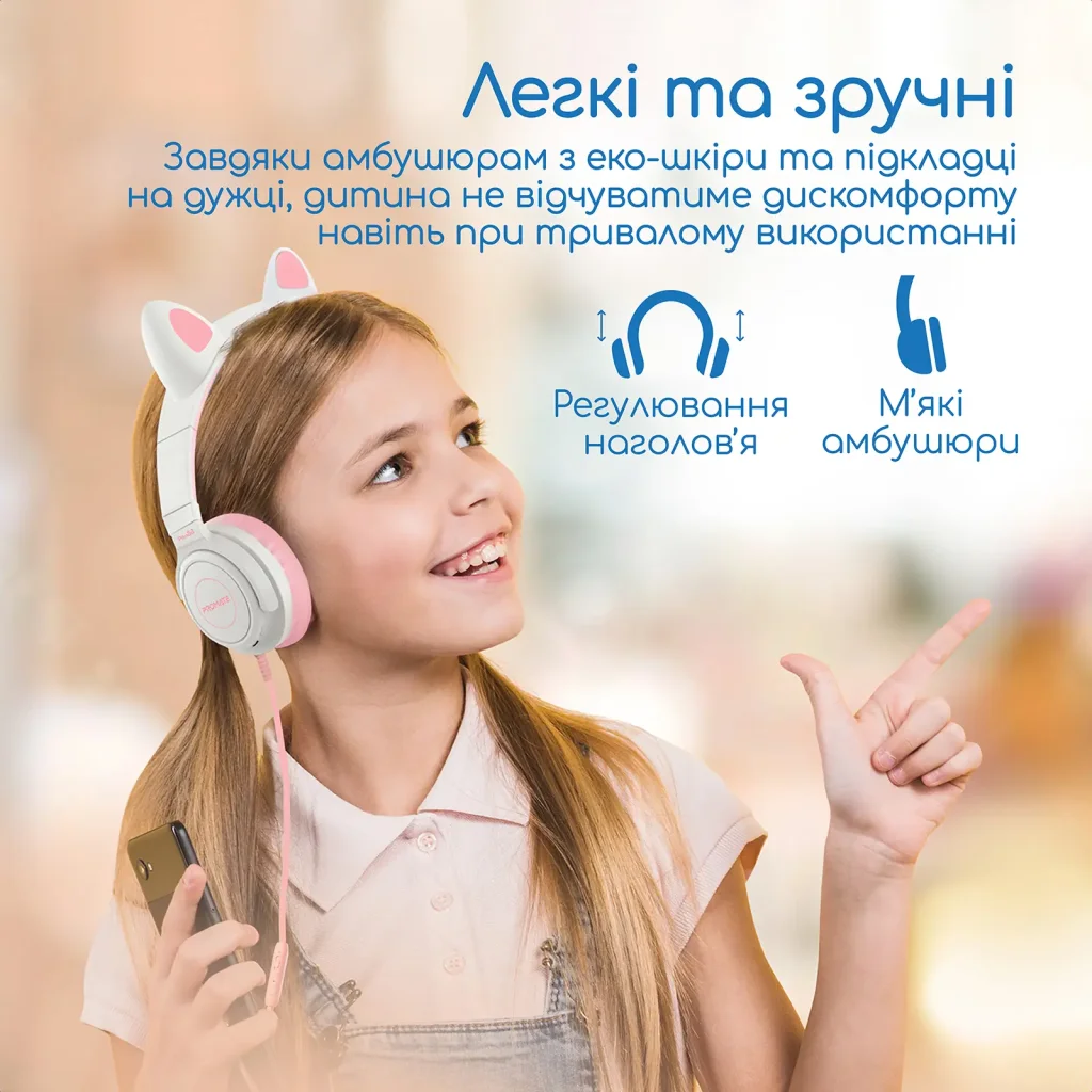 Bluetooth-гарнитура Promate Panda Bubblegum UA