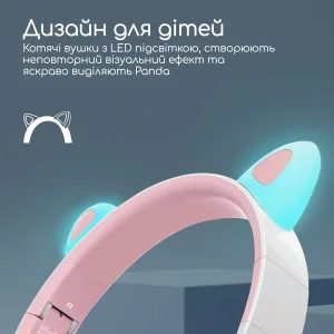 Bluetooth-гарнитура Promate Panda Bubblegum UA