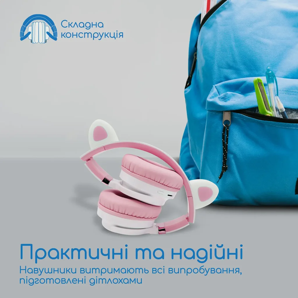 Bluetooth-гарнитура Promate Panda Bubblegum UA