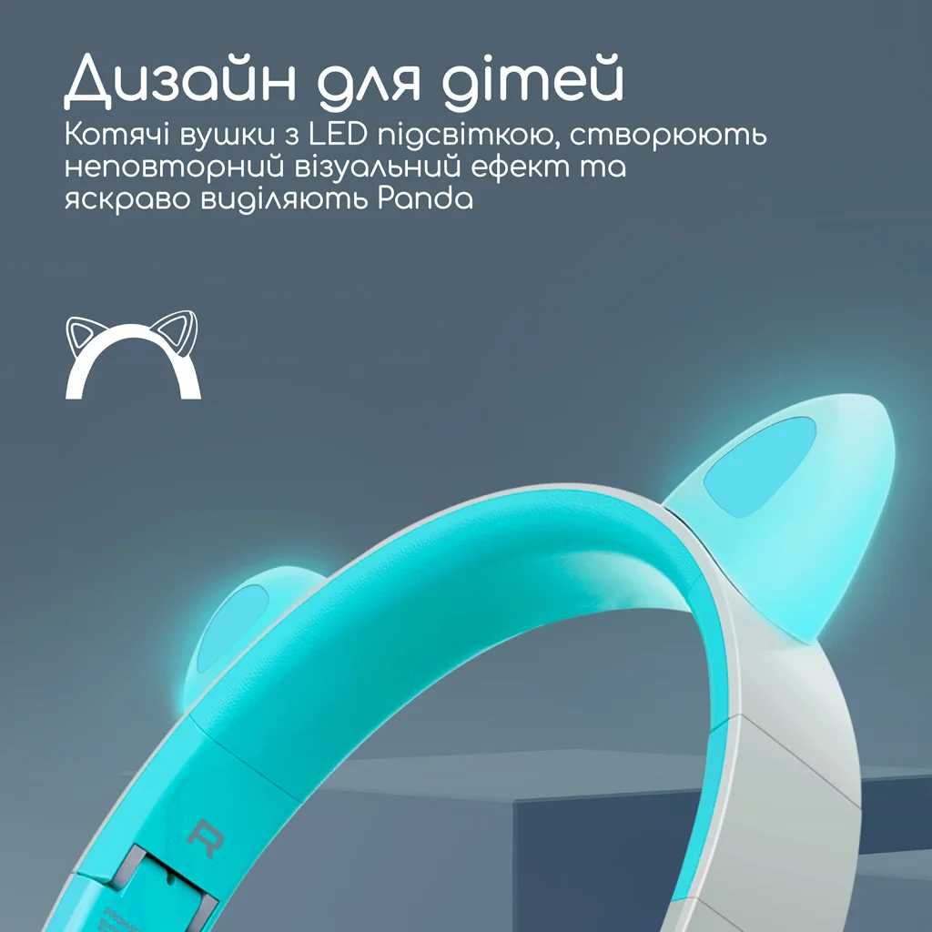 Bluetooth-гарнітура Promate Panda Aqua, panda.aqua UA
