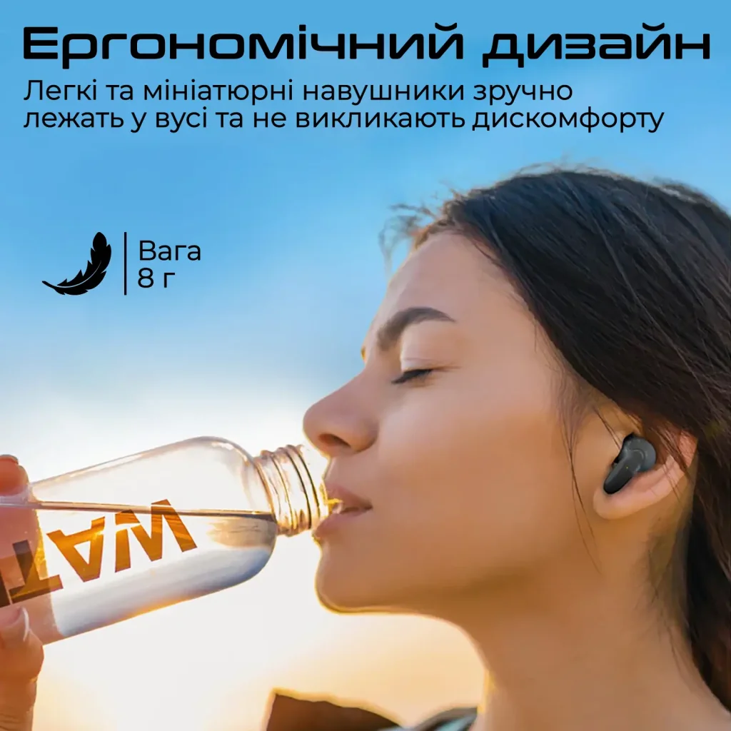 Bluetooth-гарнітура Promate Lush Black UA