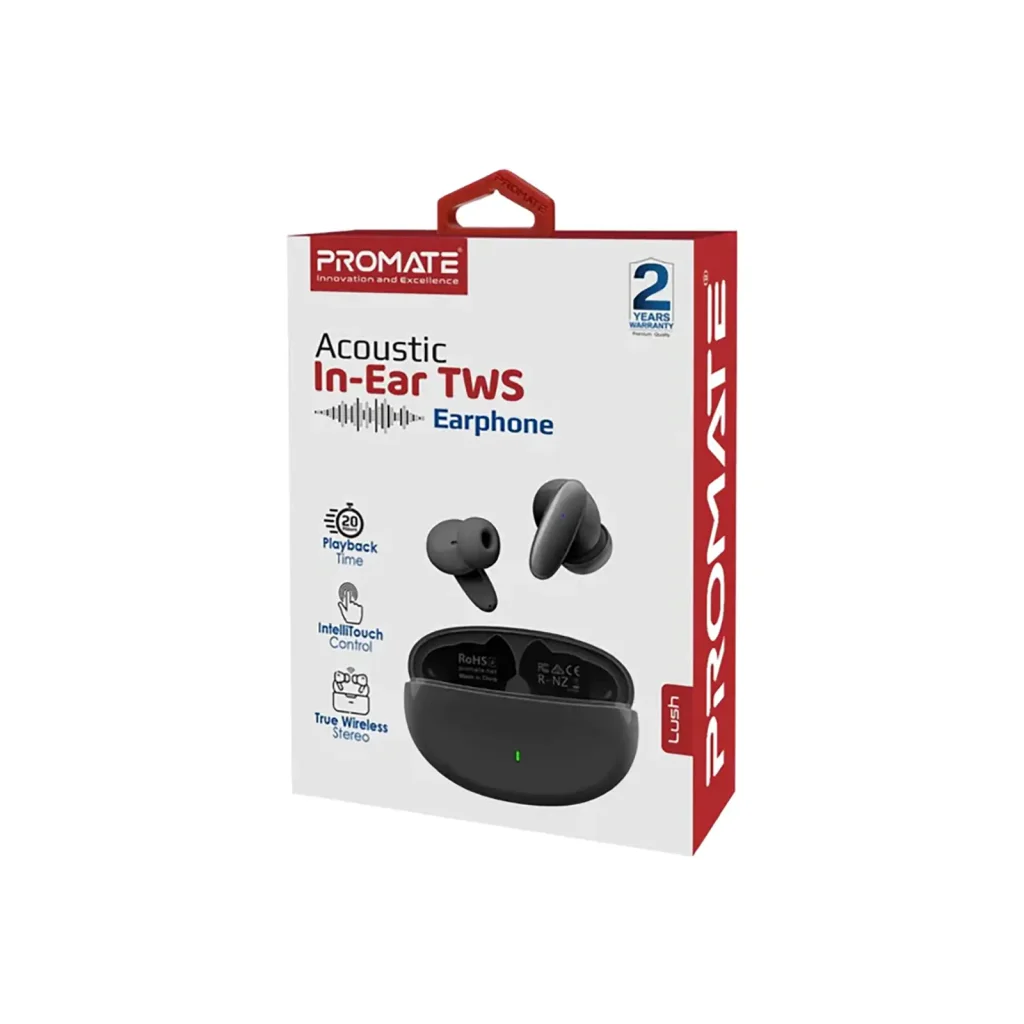 Bluetooth-гарнітура Promate Lush Black UA