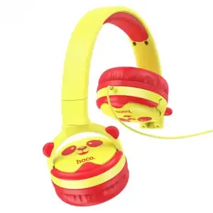 Наушники Hoco W31 Childrens Yellow-Red (W31YR) UA