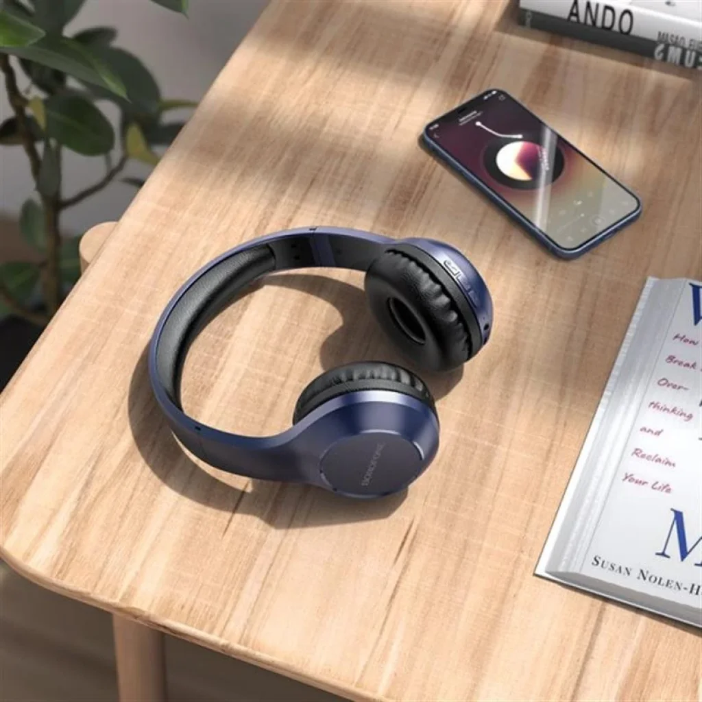 Bluetooth-гарнітура Borofone BO12 Power Blue (BO12U) UA